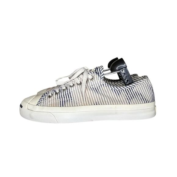 Converse Other - ***SOLD*** Converse Jack Purcell “Salt Wash Stripe” Collection Size 9 Blue White